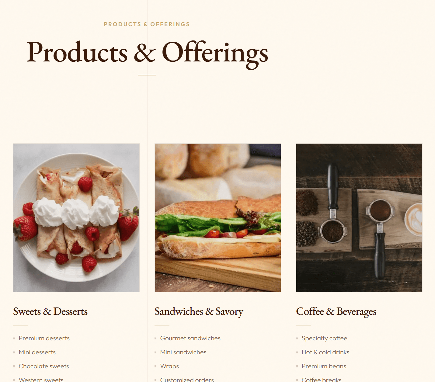 Caffeine Source — catering services